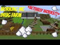 How to Build a WORKING Drug Farm in Minecraft!