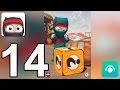 Clumsy Ninja - Gameplay Walkthrough Part 14 - Level 21 (iOS, Android)