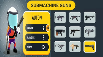 JOHNNY TRIGGER ALL SUBMACHINE GUNS UNLOCKED GAMEPLAY