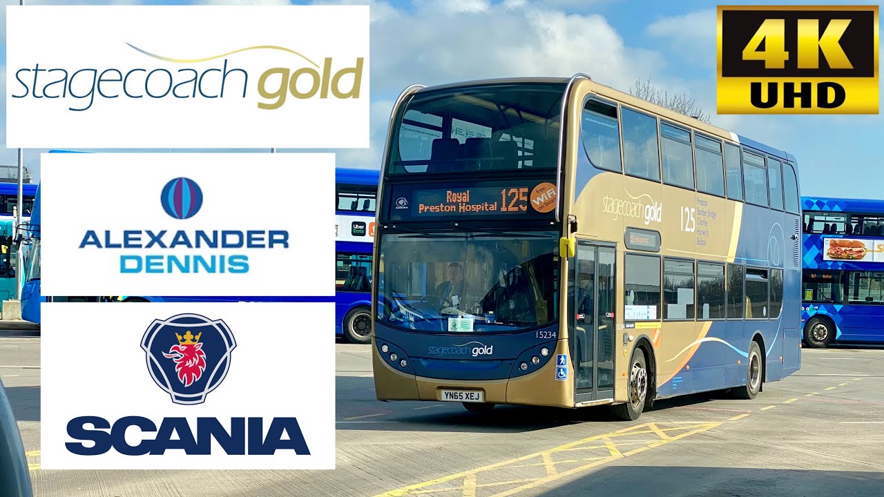 [Stagecoach Gold: 125 Preston to Bolton] Alexander Dennis Enviro400 Scania N230UD (15234/YN65XEJ)
