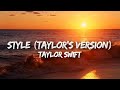 Taylor swift  style taylors version lyrics