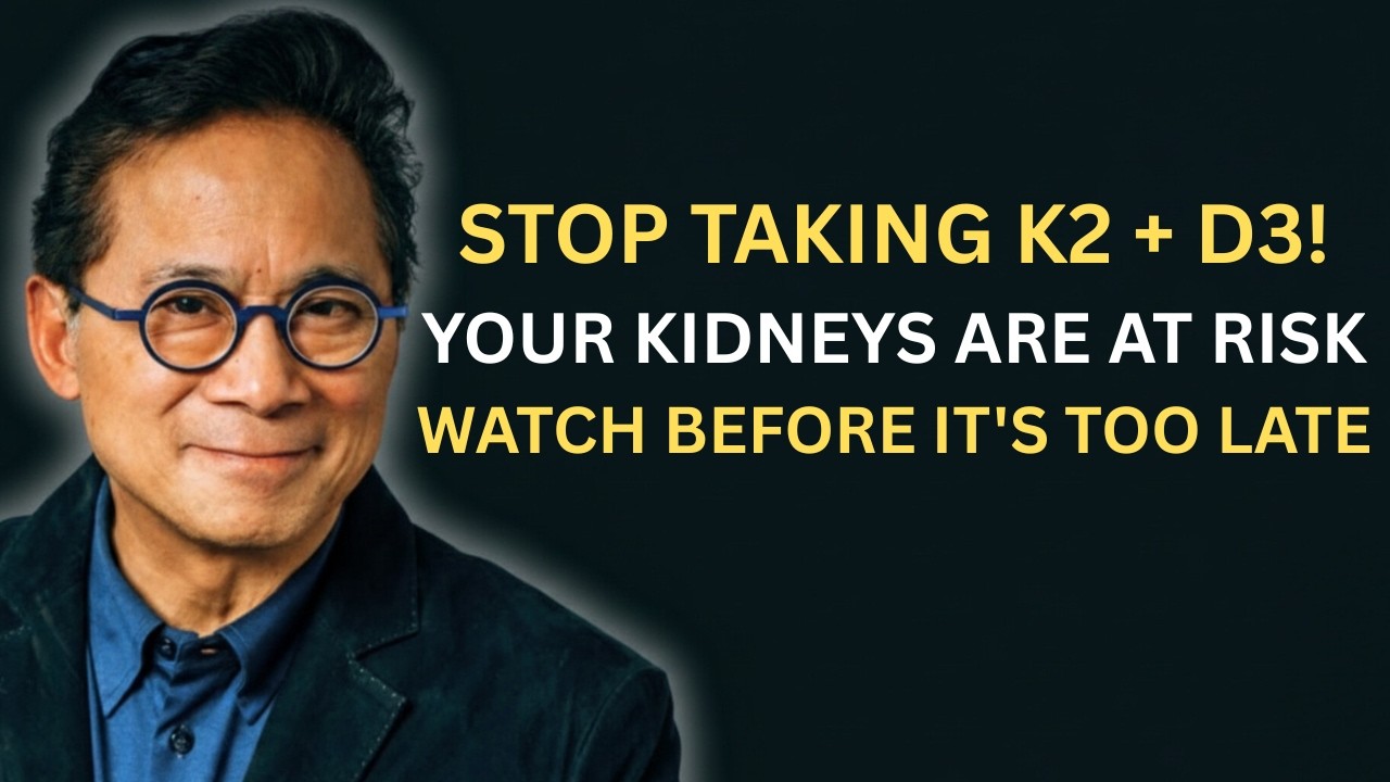 Seniors, Stop Taking K2+D3 COMBO Pills - They're Destroying Your Kidneys