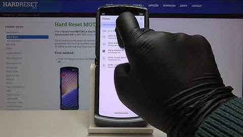 How to Clear Browsing Data in MOTOROLA Razr 5G – Remove Browsing History