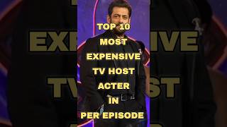 Top 10 Most Expensive Tv Host In India