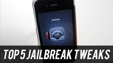 Top 5 Cydia Jailbreak Tweaks of 2012 for iOS 6.1/6 iOS 7 (iPhone 4, 4S, iPhone 5, iPod 5G, iPad)