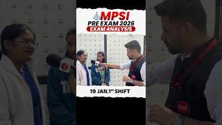 🚨 MP Sub-Inspector 2026 | MPSI Exam Analysis | 19 January 1st Shift Exam Analysis #MPSIExamAnalysis