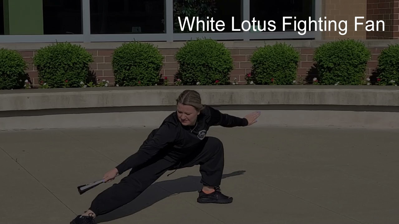 White Lotus Fighting Fan - Youtube