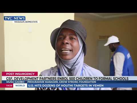 GSF Development Partners Enrol 500 Children To Formal Schools In Maiduguri