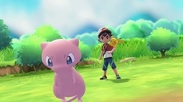 Mew Pokeball Plus Announcement for Pokemon Let