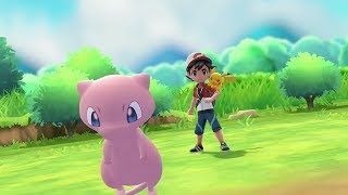Mew Pokeball Plus Announcement for Pokemon Let's Go Pikachu & Eevee  - E3 2018