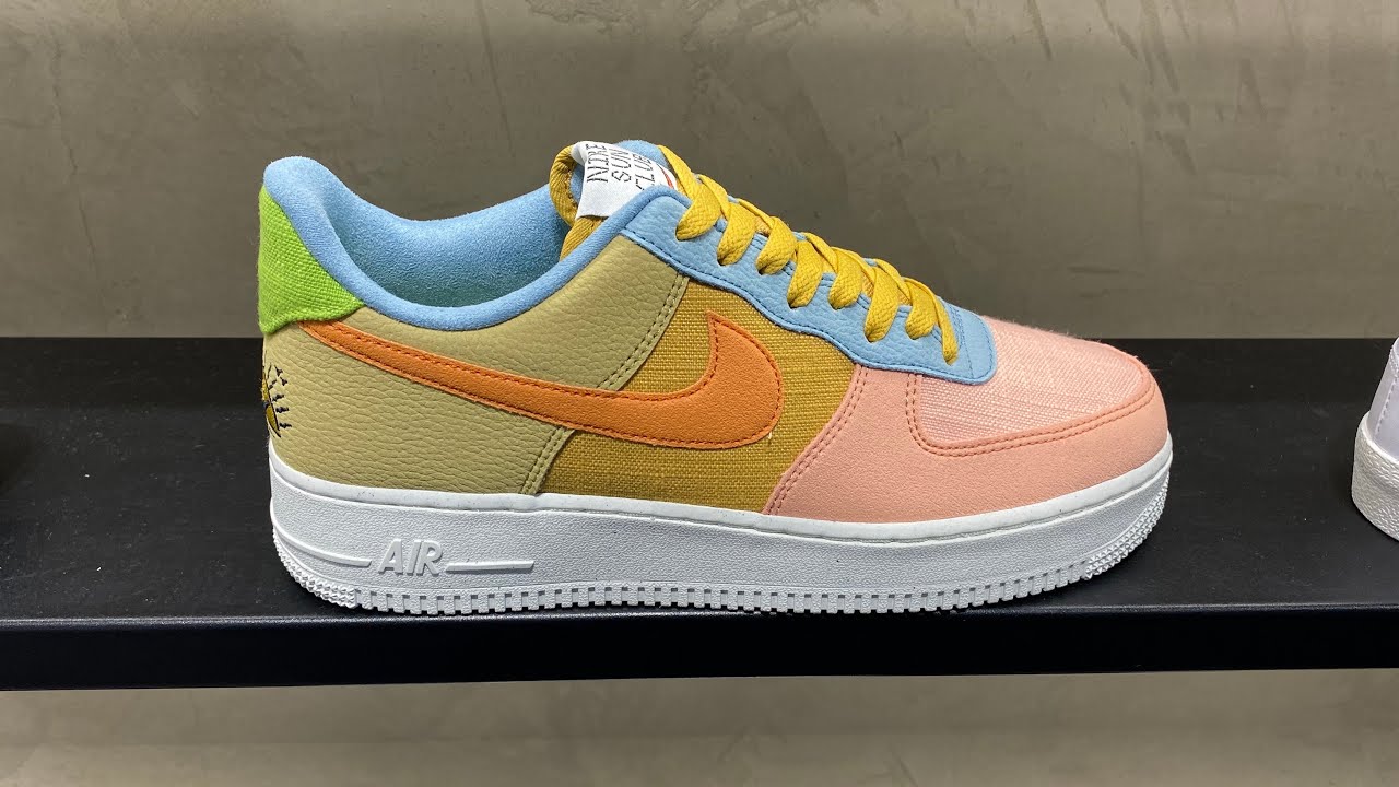 The Nike Air Force 1 Sun Club Certainly Looks Great & Is Eco friendly
