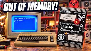 This Commodore 64 Is OUT OF MEMORY... Can This Kit Find the Bad Chip #commodore64