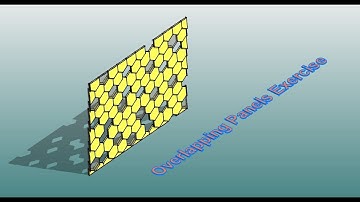 Everyday Revit (Day 315) - Overlapping Hexagon Panels Exercise