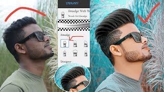 Step by Step Hair Style + Face Smooth Editing full tricks | hair editing | sketchbook editing