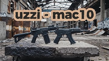 Uzi vs MAC-10 – SMG Showdown | World of Weapons