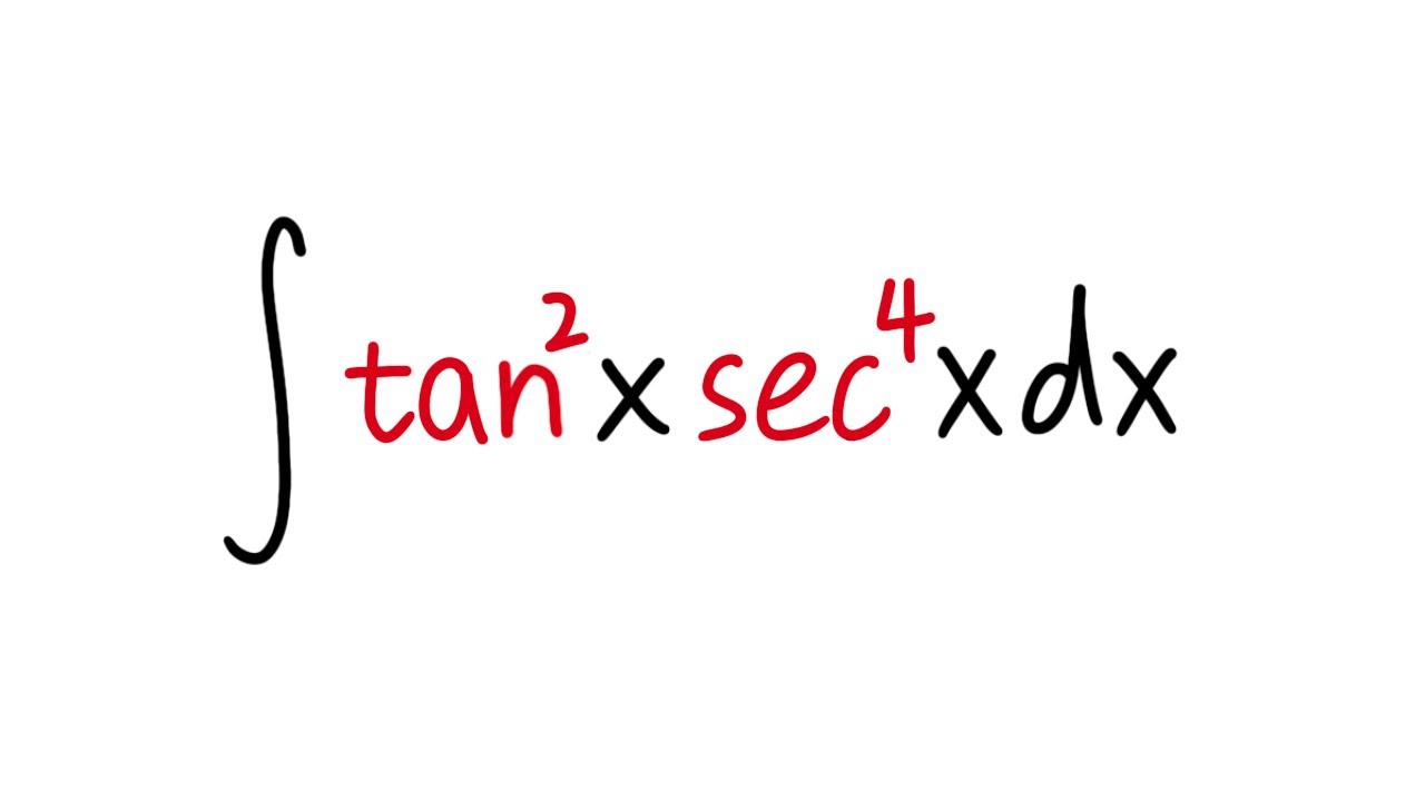 Integral Of Tan 2x sec 4x Calculus 2 Tutorial YouTube integral-of-tan-2x-sec-4x-calculus-2-tutorial-youtube