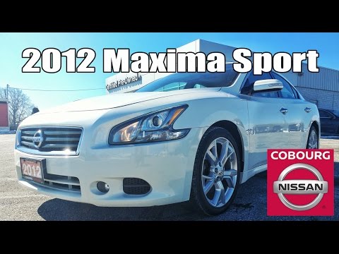 2012 Nissan Maxima Sport Review at Cobourg Nissan
