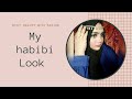 Habibi makeup look  by tanjim
