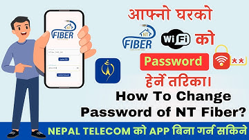 How To See NT Fiber Wifi Password || How To Change NT Fiber Password ||