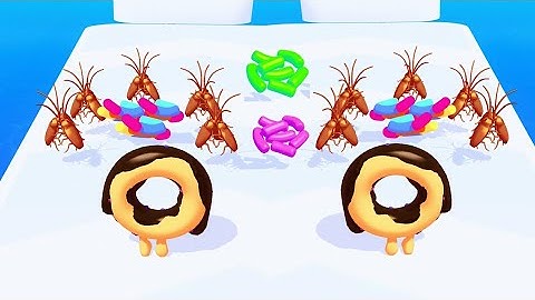 HOT DONUT 3D ALL LEVELS GAMEPLAY NEW UPDATE IOS, ANDROID GAMEPLAY WALKTHROUGH PART 5