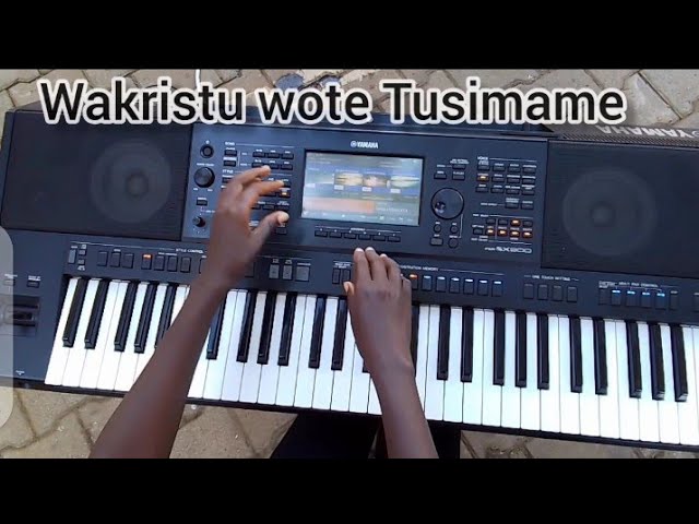 wakristu wote tusimame (Injili Iende Mbele) keyboard performance class=