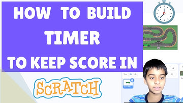 How to build a timer to keep score in Scratch