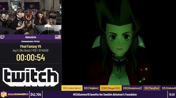 Final Fantasy VII [Any% (No Slots)] by Davesterio - #ESASummer19