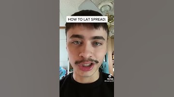 How to lat spread #shorts