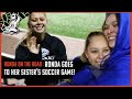 Ronda Rousey Goes to Her Sister&#39;s Soccer Game | TBT