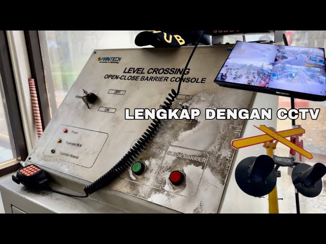 CANGGIH!!, Cara Mengoperasikan Perlintasan Kereta Api Buatan Indonesia WANTECH di Cilegon class=