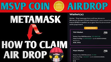How to Claim MSVP Airdrop | RWA Coin | MSVP Token Claim | TSV Maturity Withdrawal | Official SGkhan