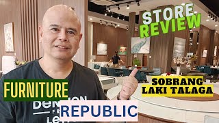 STORE REVIEW OF THE BEST FURNITURE STORE IN THE PHILIPPINES|FURNITURE REPUBLIC QUEZON CITY