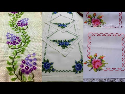 En Güzel Kanaviçe El Nakış Tasarımları Sayılabilir Koleksiyon Most Beautiful Cross Stitches Ideas