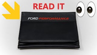 Important Information in your Ford Performance Supplement