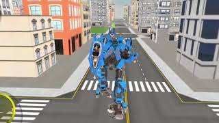 Warrior Robot Shark Game - Transforming Shark Robot screenshot 3