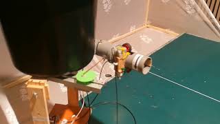 table tennis robot (homemade) - Stolnotenisový robot