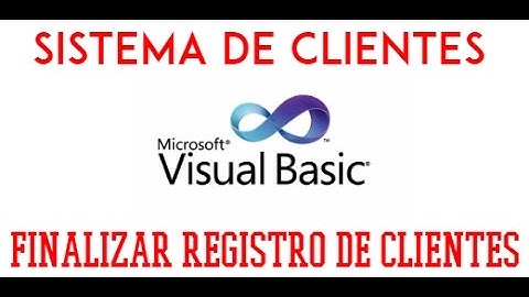 SISTEMA DE CLIENTES CON VISUAL BASIC .NET - VIDEO 06