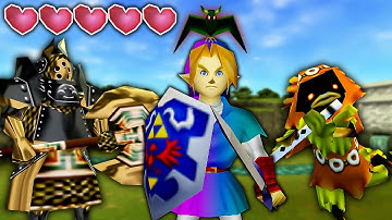 OoT Enemy Randomizer Without Taking Damage Is Extremely Hard