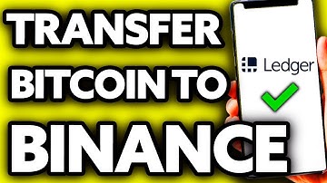 How To Transfer Bitcoin from Ledger to Binance (EASY!)
