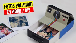 ✅ HAZ FOTOS estilo POLAROID en WORD ✅ FOTOS POLAROID sin CÁMARA || HaunterMake