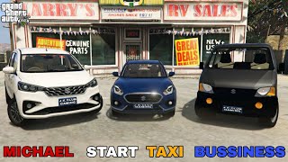 GTA 5 : MICHAEL START TAXI BUSINESS IN GTA 5