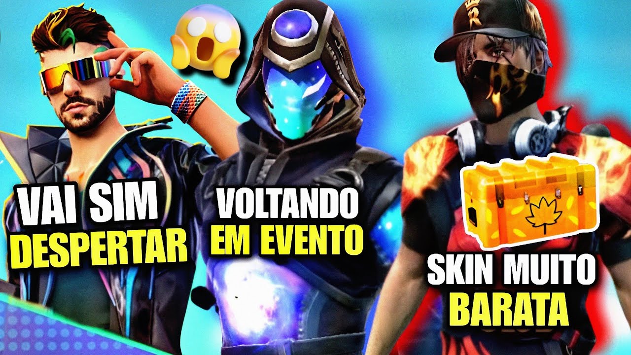 NOVO EVENTO DE RECARGA DA MÁSCARA DENTES - FREEFIRENEWS