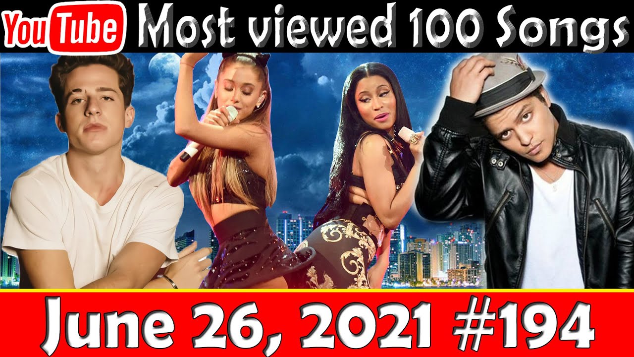 Most Viewed 100 Songs of all time on Youtube 26 June 2021 #194 - YouTube