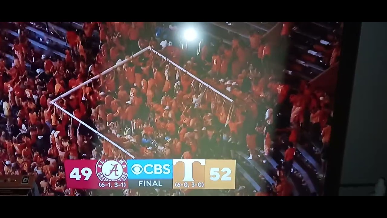 GOAL POST/ & TENNESSEE RIVER !!! YouTube