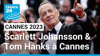 Cannes 2023 : Tom Hanks & Scarlett Johansson sur le tapis rouge pour le nouveau Wes Anderson