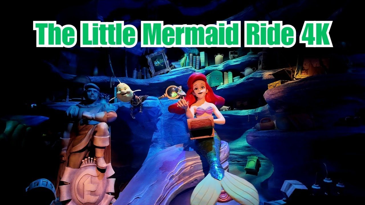 The Little Mermaid Ride 4K | Full Disney California Adventure POV 2025 ...
