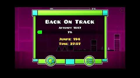 BACK ON TRACK 7% WR!!!!!! | Verification process | Geometry Dash