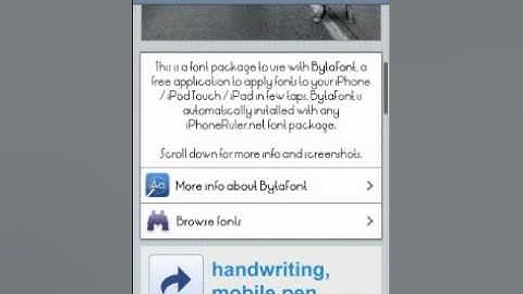 Customize your IPhone/IPod/IPad Text (BytaFont/FontSwap)