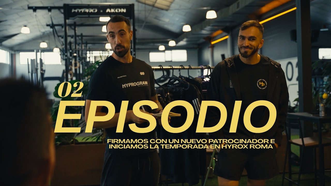 FIRMAMOS NUESTRO PATROCINIO MÁS GRANDE I HYROX Roma abre la temporada # ...