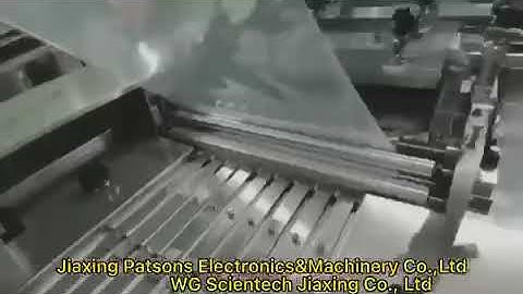 PPD. High Speed 10 Lanes Automatic Flocked Swab Specimen Swab Packaging Machine